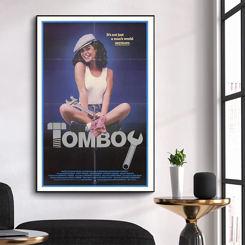 

WM3211 Tomboy Classic Movie HD Silk Fabric Poster Art Decor Indoor Painting Gift