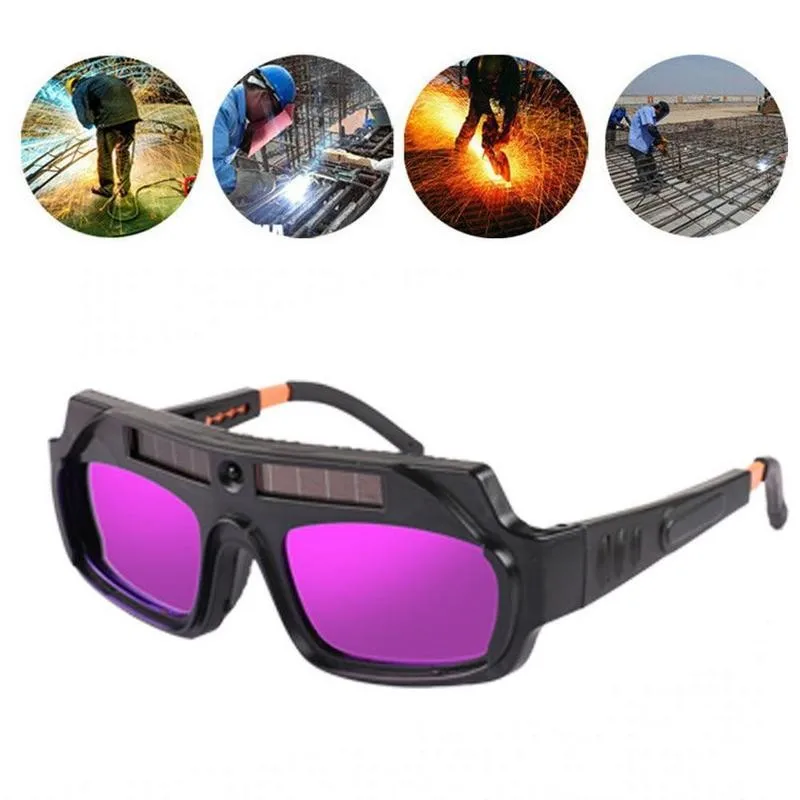 Automatic Darkening Dimming Welding Glasses Anti-glare Argon Arc Welding Glasses Welder Eye Protection Special Goggles Tools