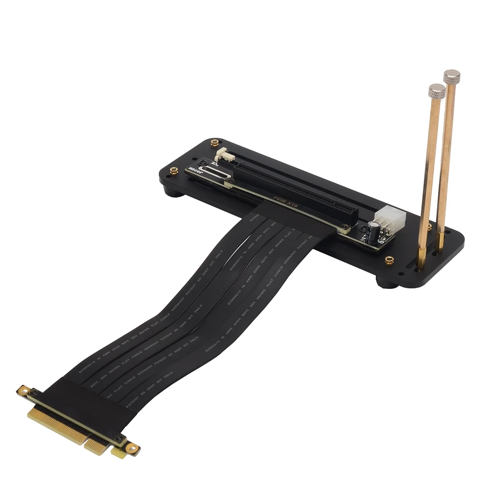 جديد متوافق Rtx 3060 Ti 3070 3080/3090 و PCIE 4.0 شاشة عرض عمودية بطاقة عدة PCIe 3.0 8x 16x حامل بطاقة جرافيكس عمودي