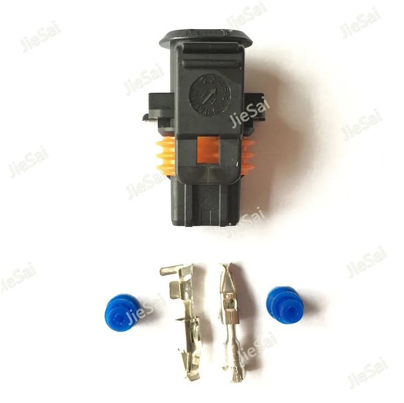 2 Pin 1928404072 1928403137 Female Common Rail Diesel Injector Plug Automotive Connector For Bosch