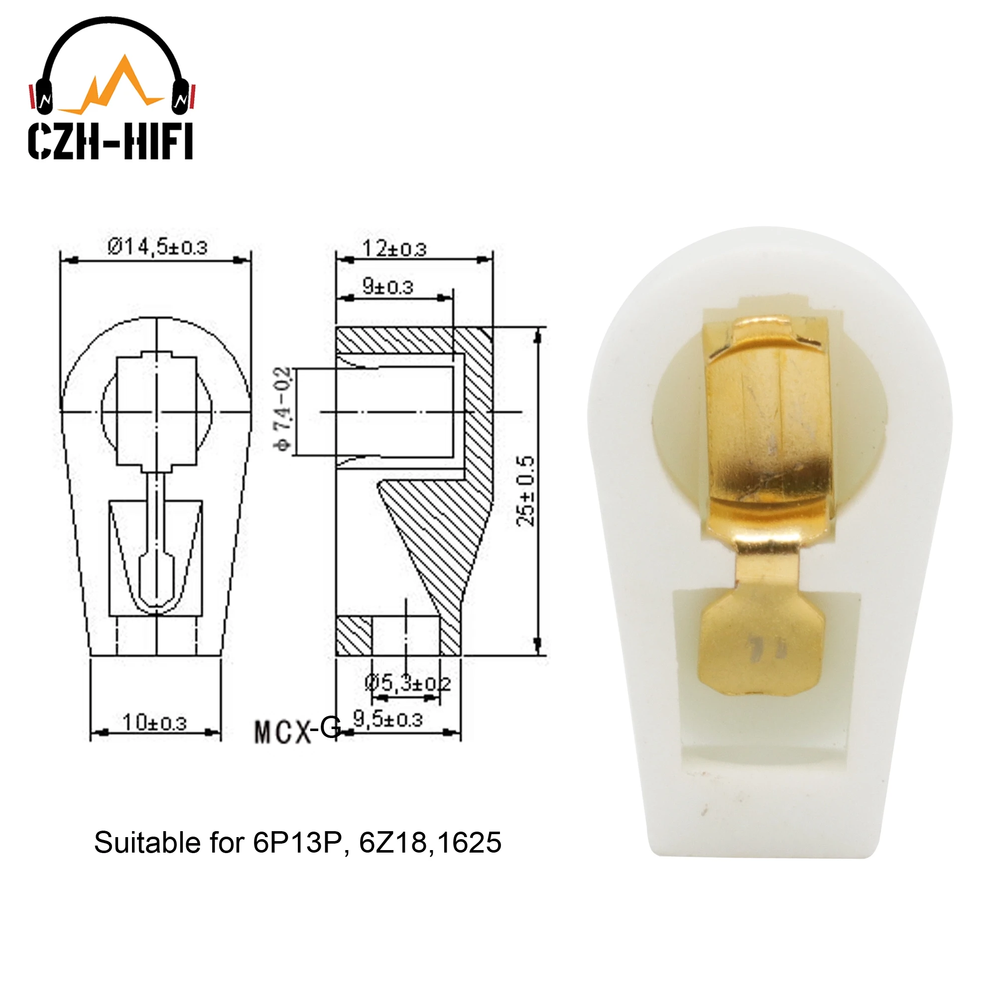 10 قطعة السيراميك فراغ أنبوب لوح الأنود القطبي كاب قبعة ل 813,811,572B ، FU-5 ، 807 ، FU-7 ، FU-25 ، 6146B ، EL504 FU-519 EF37 6P13P ، 6Z18 ، 1625