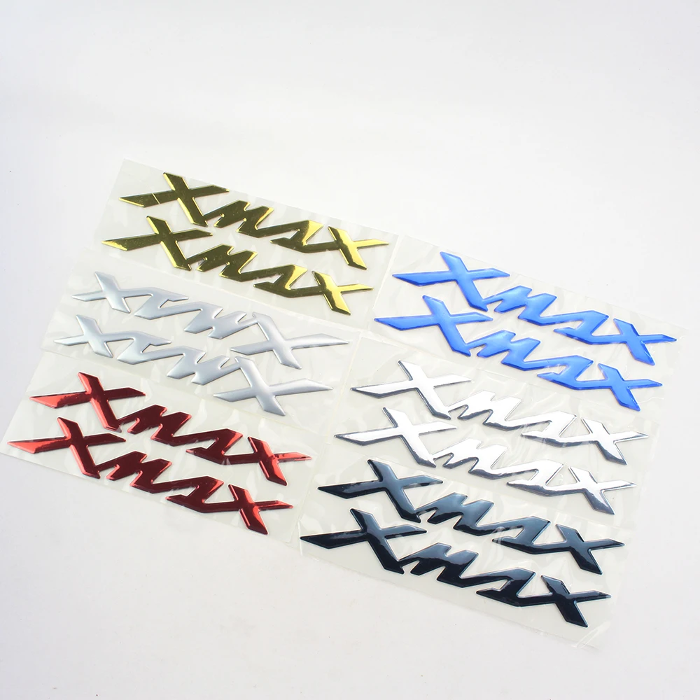 Motor 3D Emblem Badge Decal Tank NMAX XMAX SMAX TMAX Sticker For Yamaha XMAX250 XMAX300 TMAX530 TMAX500 SMAX155 NMAX155 NMAX125