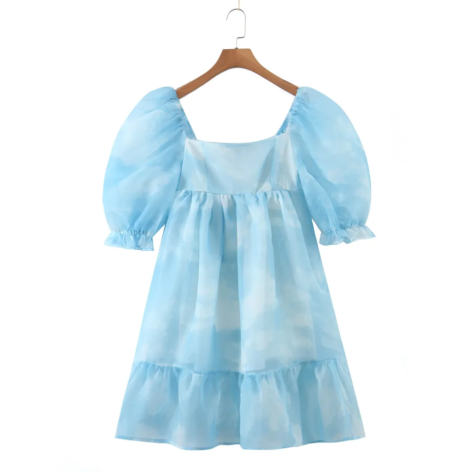 organza cloud dress Holly Stalder Black Silk Organza Cloud Dress