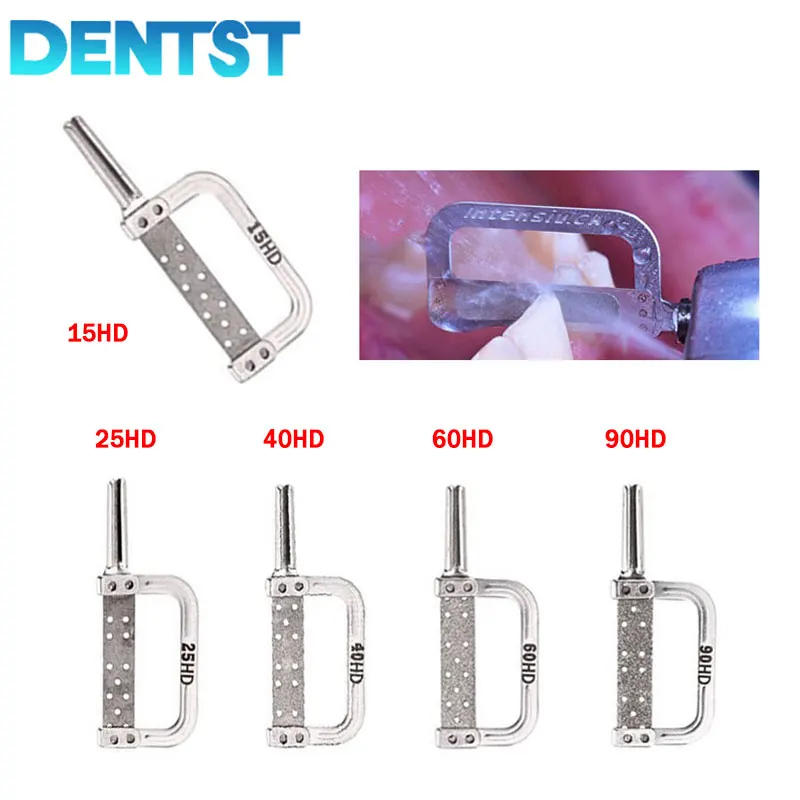 1pcs Dental Orthodontic Polishing Strip Interproximal Teeth Reciprocating Abrasive Metal Enamel Stripping System Handpiece Tool