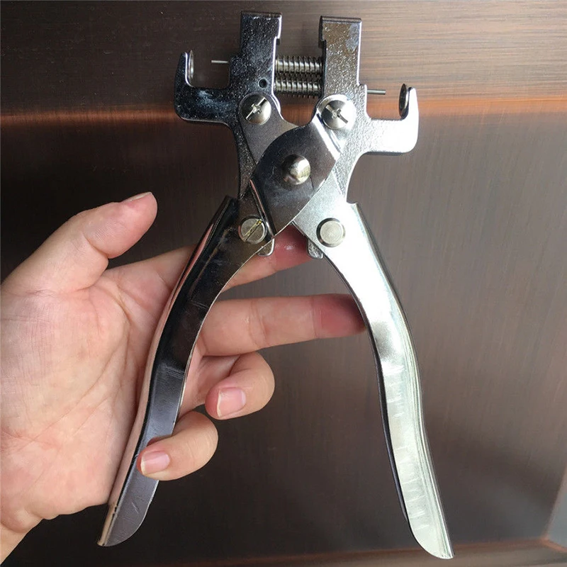 Alicates de desmontaje de llave de coche, herramienta de desmontaje de clavija remota plegable, instalación de llave abatible, Kit de cerrajero, 1