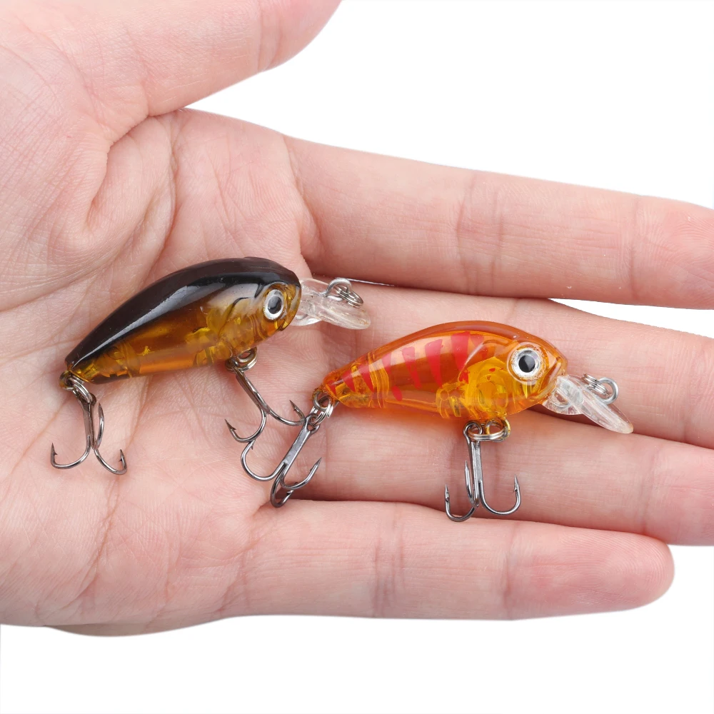 1pcs Fishing Lures 3.5g 45mm Minnow Wobblers Floating Bass Trolling Artificial Hard Bait Crankbait Carp Pesca Fishing Tackle