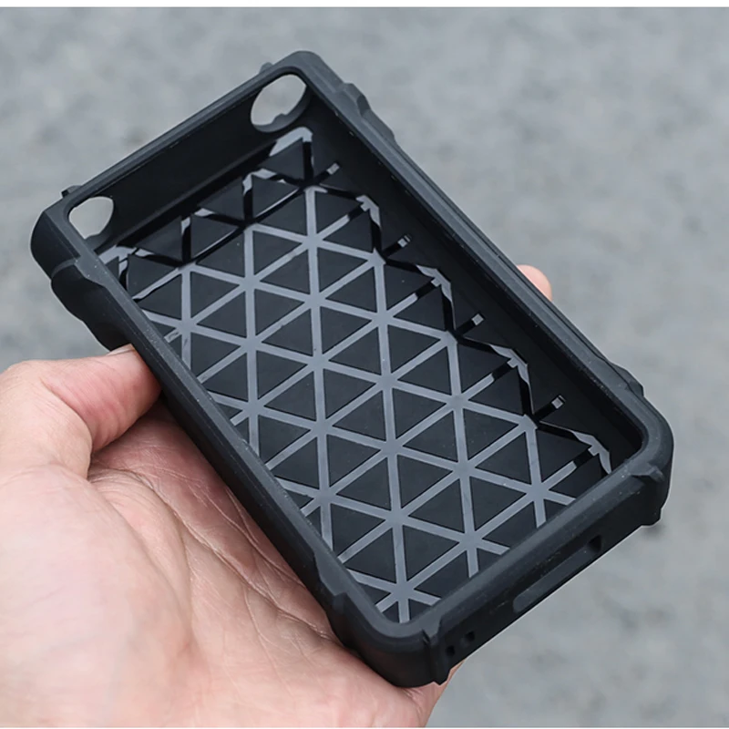 for Sony NW-WM1A WM1A NW-WM1Z WM1Z Skidproof Rugged vibration-proof Armor Full Protective Skin Case  With Dust Plug