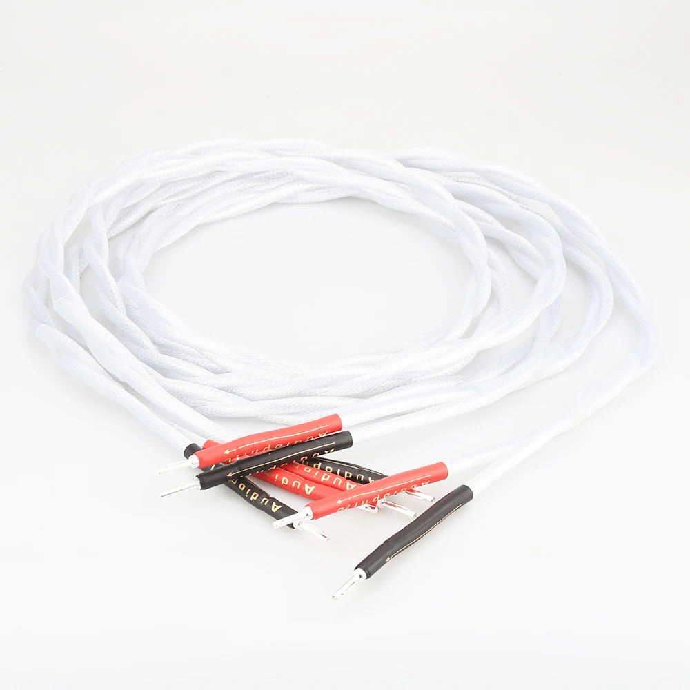 Audiocrast Hi Cấp 7N Mạ Bạc Hifi Cáp Loa Kiểm Âm Cáp Loa Audiograde Cáp Loa Đường Âm Thanh