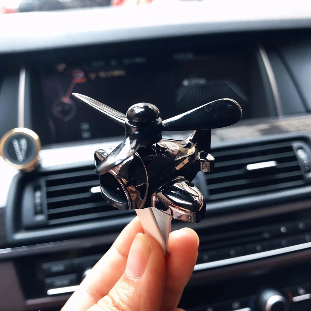 Deodorante per Auto lega aeroplano automobili sfiato Clip profumo presa interna automatica accessori decorazione regali