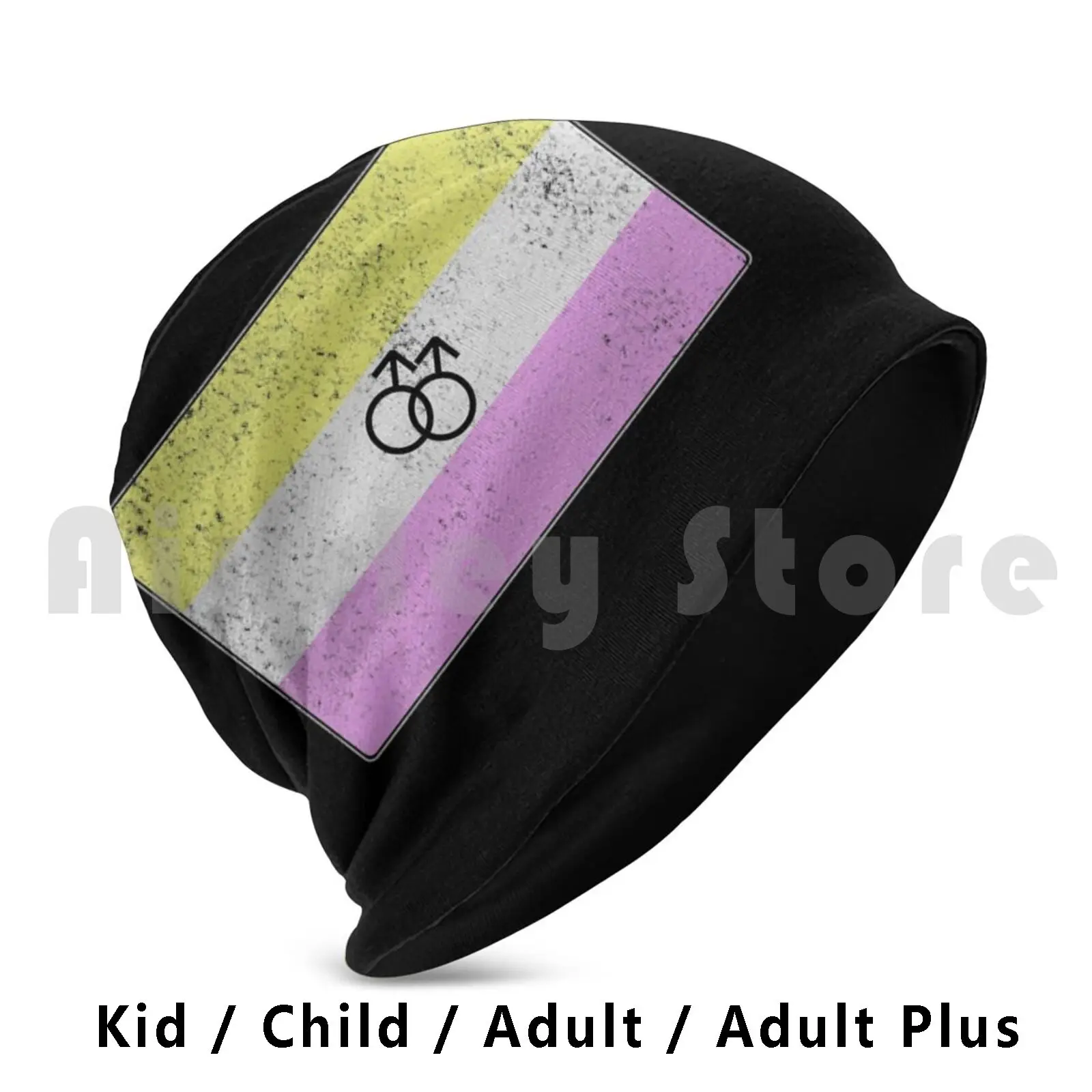 Distressed Twink Pride Flag Beanies Knit Hat Hip Hop Twink Pride Twink Flag Pride 50