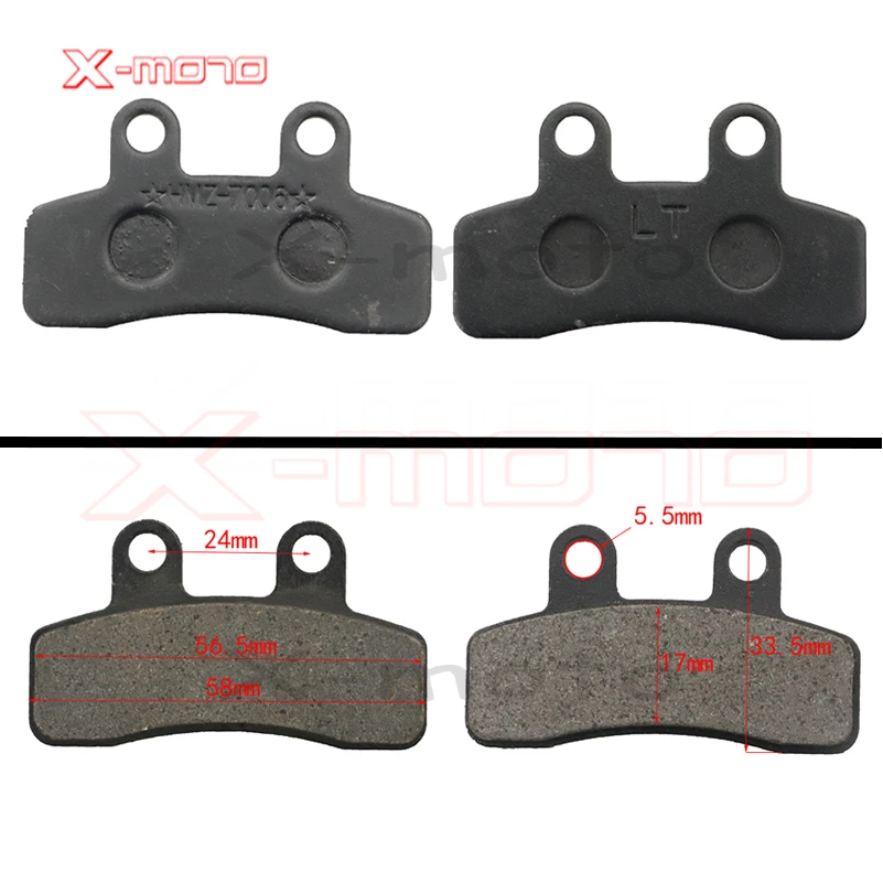 SSR Brake Pads Apollo Orion SDG Coolster Front Dirt Bike SR 125cc 110cc 70c Pit bike