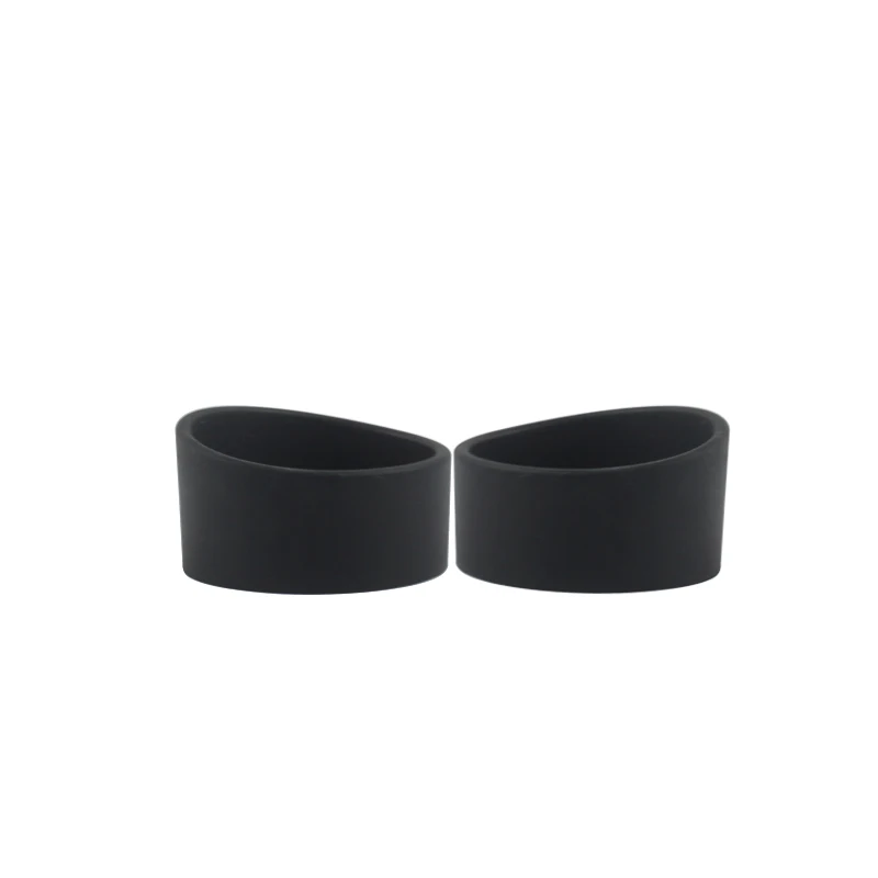Protezioni di gomma della copertura dell'oculare del diametro di 2 pz/set 34mm per il binocolo monoculare del telescopio Stereo biologico binoculare del microscopio