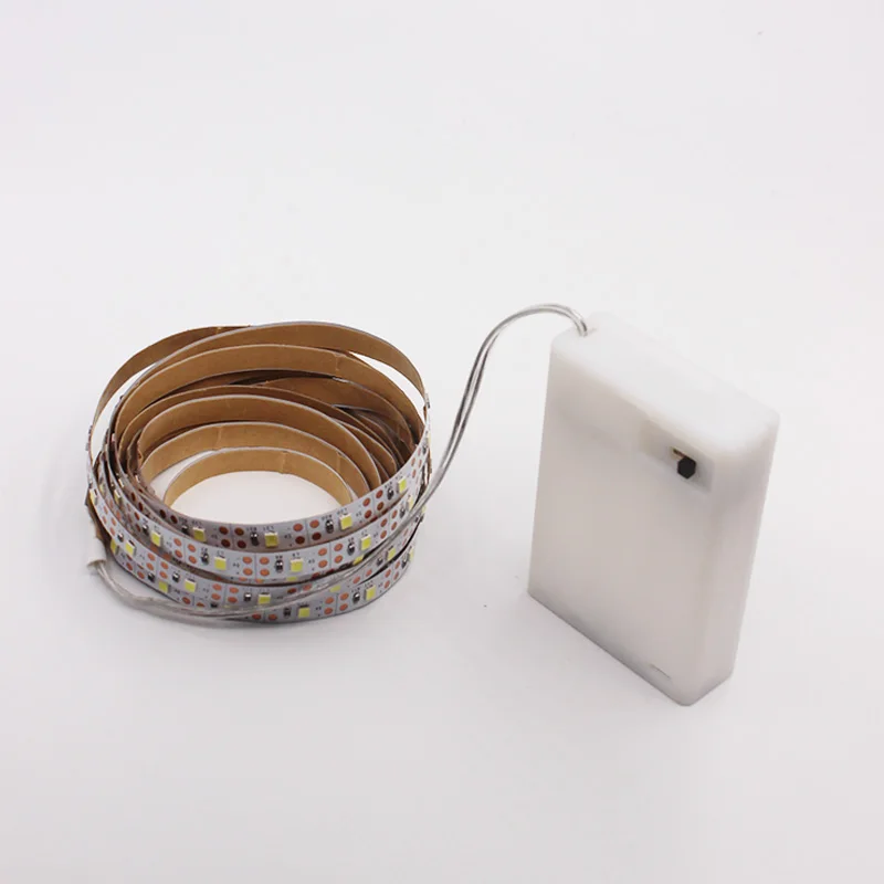 3AA Battery 5V USB LED Strip 2835 DC LED Light Flexible 50CM 1M 2M 3M 5M White Warm RGB For TV Background Lighting Night light