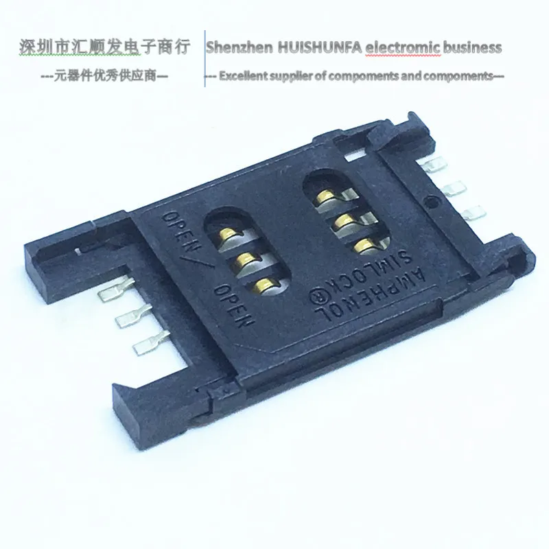 Amphenol C707 10M006 512 2U Sim Số 6 P Dạng Kẹp