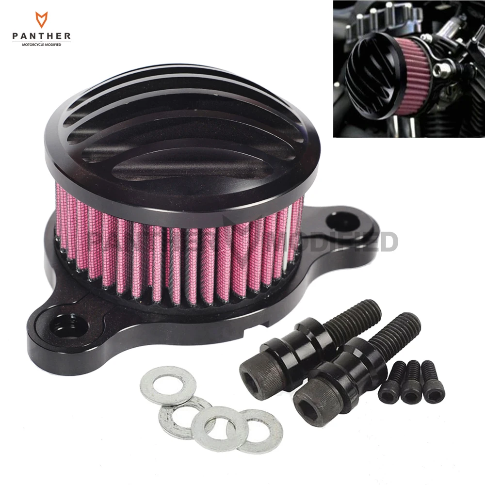 

Black Motorcycle Air Cleaner Intake Filter System Kit case for Harley Sportster XL883 XL1200 XL 883 1200 2004-2016