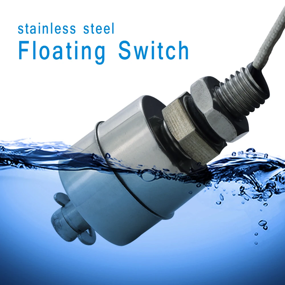 Stainless Steel Float Switch Tank Liquid Water Level Sensor Ball Float Switch Tank Pool Flow Sensors Controller Sensor