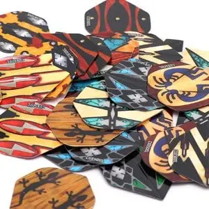 CUESOUL Wholesale Price 45PCS Slim Dart Flights Multi-color selection For Soft Tip Darts