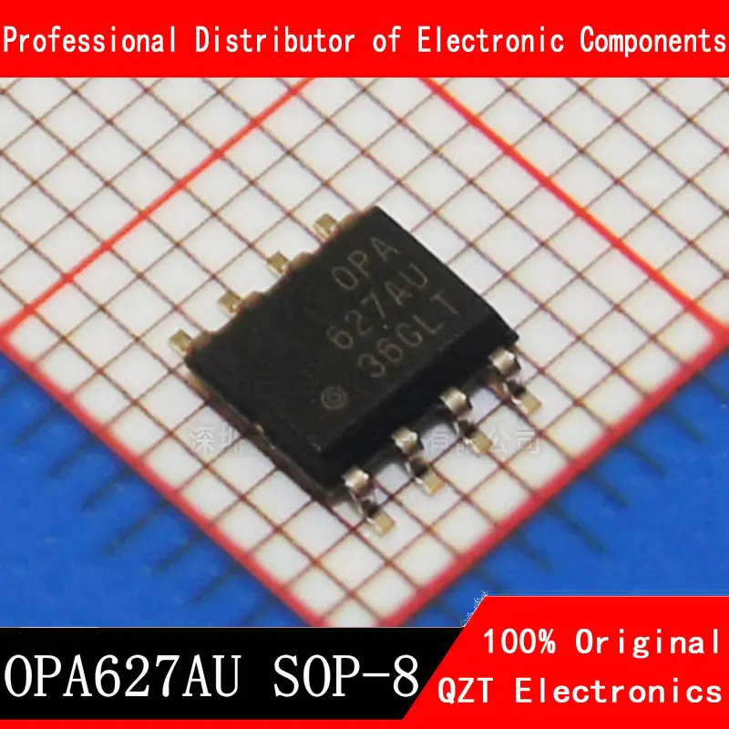 10 개/몫 OPA627AU SOP-8 OPA627 SOP8 627AU SOP 신규 및 기존 IC