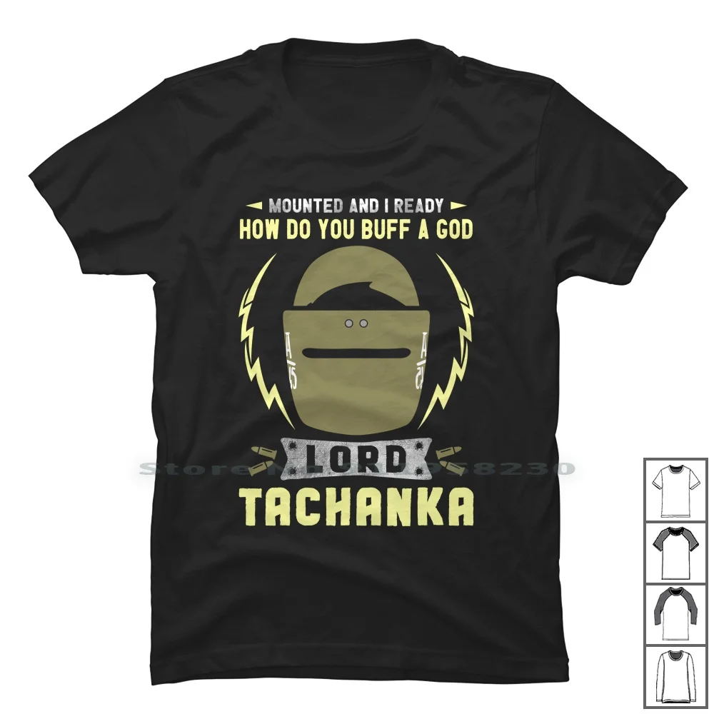 Lord Tachanka T Shirt 100% Cotton Rainbow Ready Games Lord Hank Bow