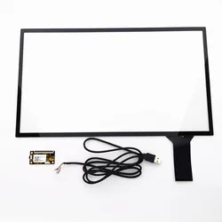 17.3 inch capacitive touch screen G+G structure for linux WIN7 8 10 and Android system 10 Points Touch USB Plug and Play
