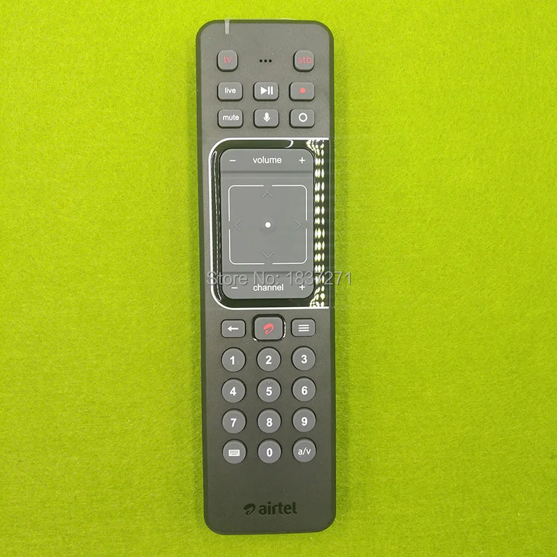 

Original VOICE Remote Control RC3573201/BR PTR2 For Airtel DTH Internet TV Set Top Box TV