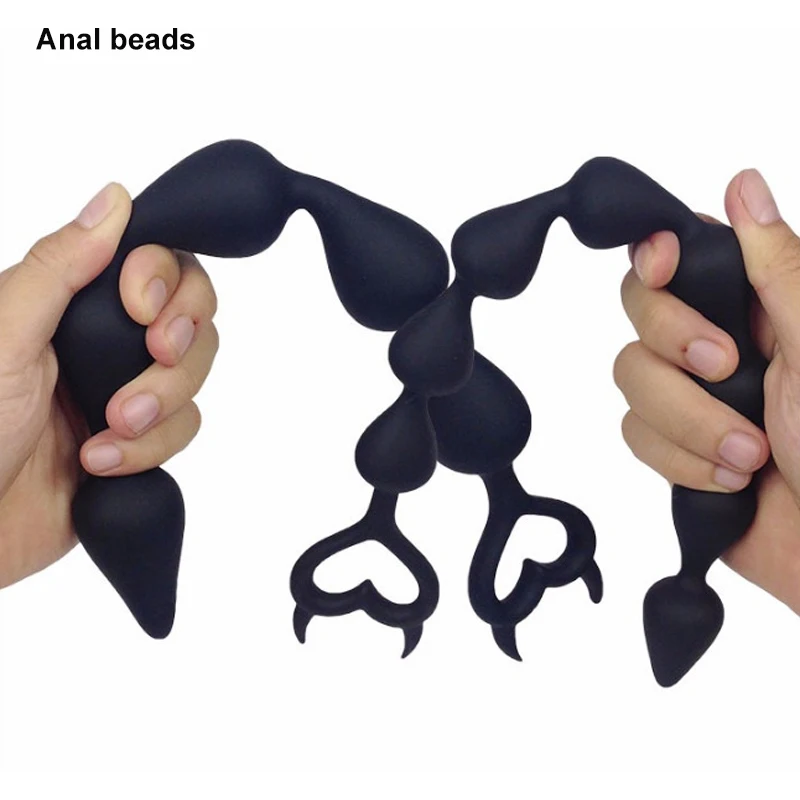 Anal Beads Balls Butt Plug Woman Sex Toys Tools for Woman Dilator Anal Plug Adult Toys for Men Sex Shop But Plug Rubber Anus