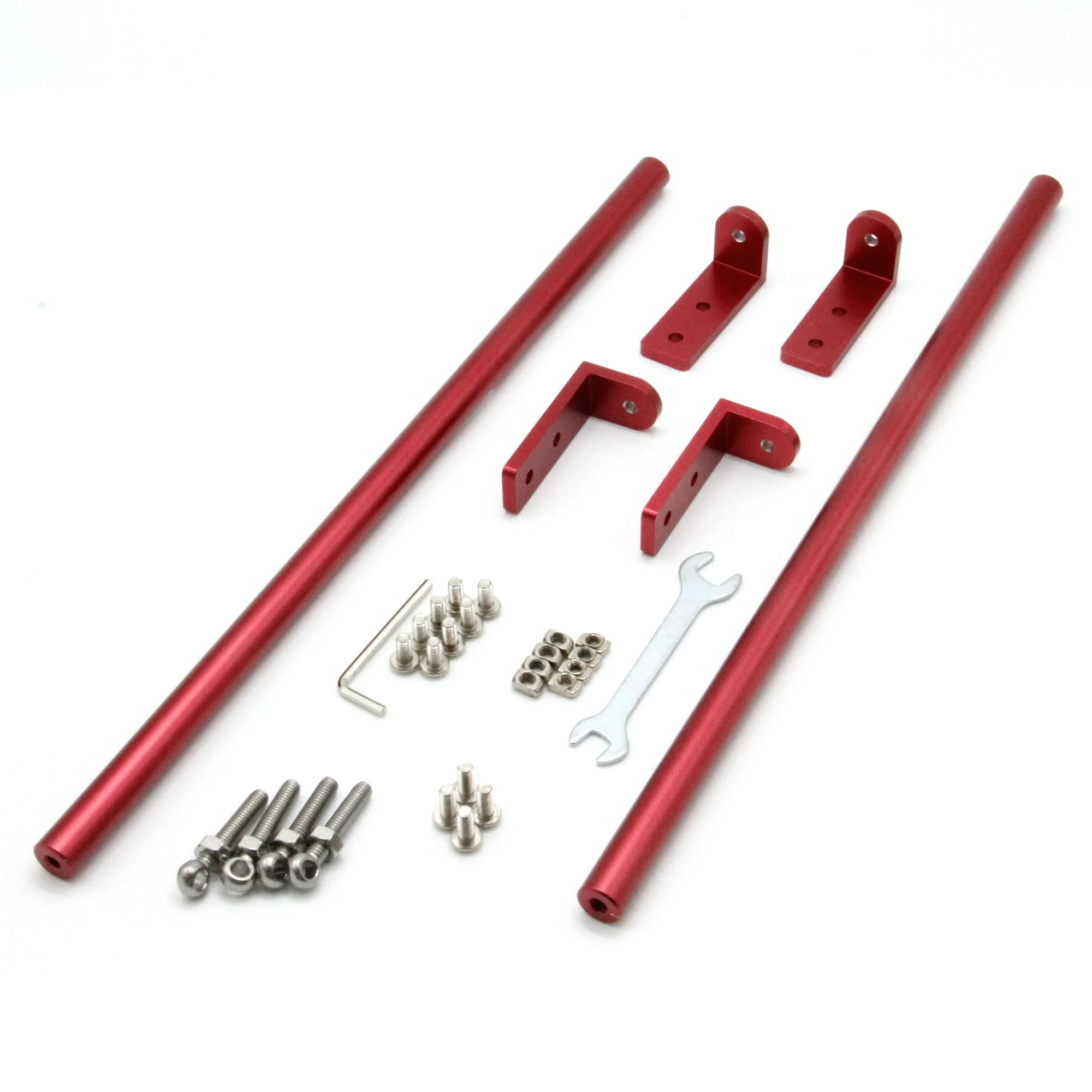 Red Supporting Rod Set for Ender 3D Printer, DIY Upgrade 3D Printer Supply Parts for Creality  Ender 3/Ender 3 pro/Ender 3 V2