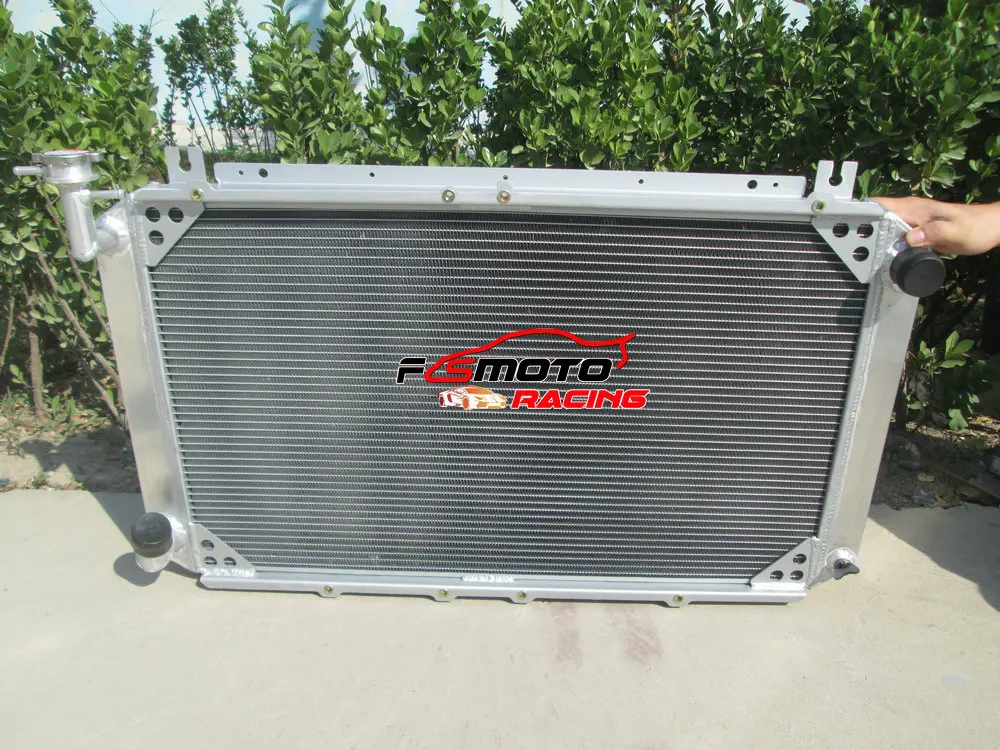 Aluminum Radiator for 1987-1997 Nissan Patrol GQ Y60 Safari 2.8L/4.2L 4200cc DIESEL RD28T TD42 I6 & 3.0L RB30S PETROL