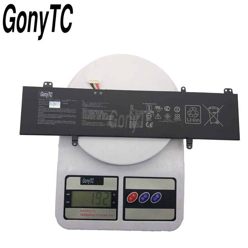 GONYTC 42W Genuine Battery B31N1707 3ICP5/57/81 for ASUS VivoBook S14 S41OUQ S41OUN  S41OVN Original Notebook 11.55V/11.52V