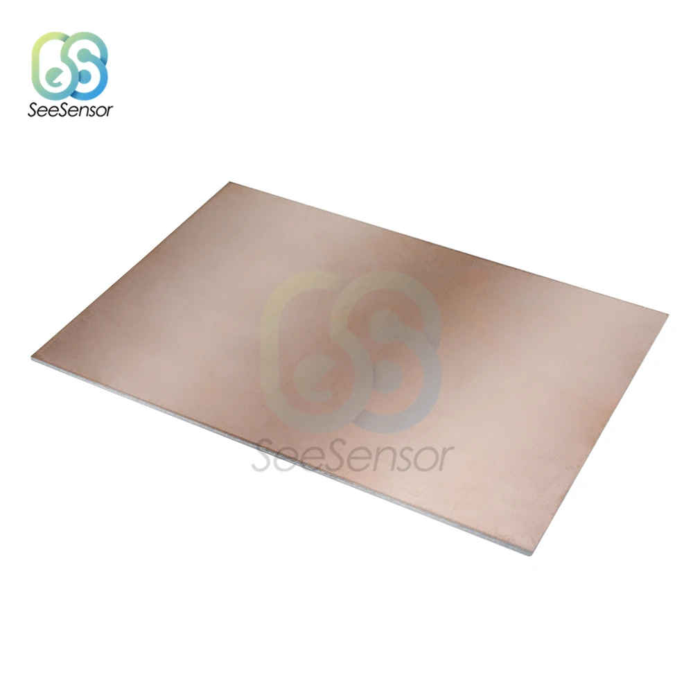 싱글 사이드 및 더블 사이드 구리 클래드 플레이트, DIY PCB 키트, 라미네이트 회로 기판, 10x15cm