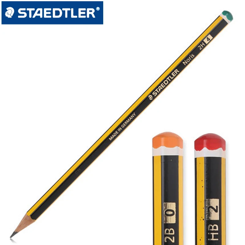 12pcs STAEDTLER 120 Standard Pencils Writing Pencil Stationery School Office Supplies Drawing Pencil Black Lead  HB Pencils