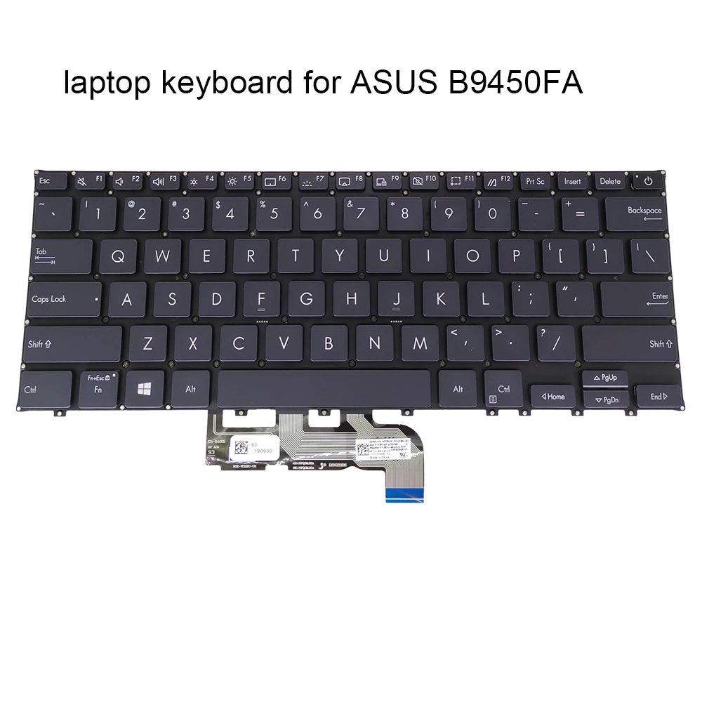 

US GR ITA FRA Backlit keyboards for ASUS ExpertBook B9 B9450 FA B9450FA English German French Italian 0KNB0 1620US00 1620GE00