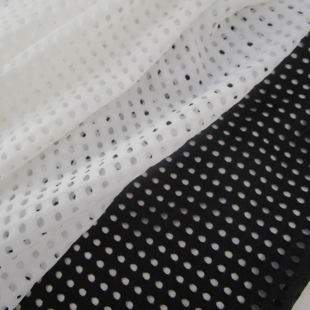 1 Yard Dehnbares Hohlnetz-Gewebe für Outdoor-Sportbekleidung Eng Anliegender Stoff für Eiskunstlauf-Kostüme Hemden Kleider Material – Detail 2