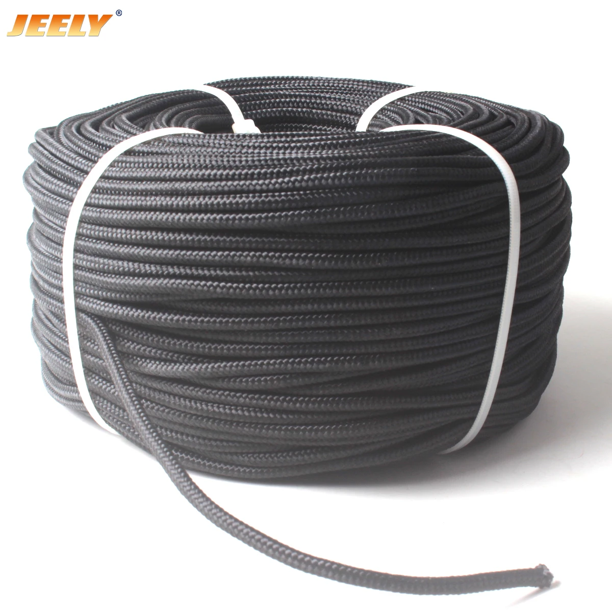 

5mm 50m UHMWPE Core with Polyester Jacket Sailboat Winch Tow Rope