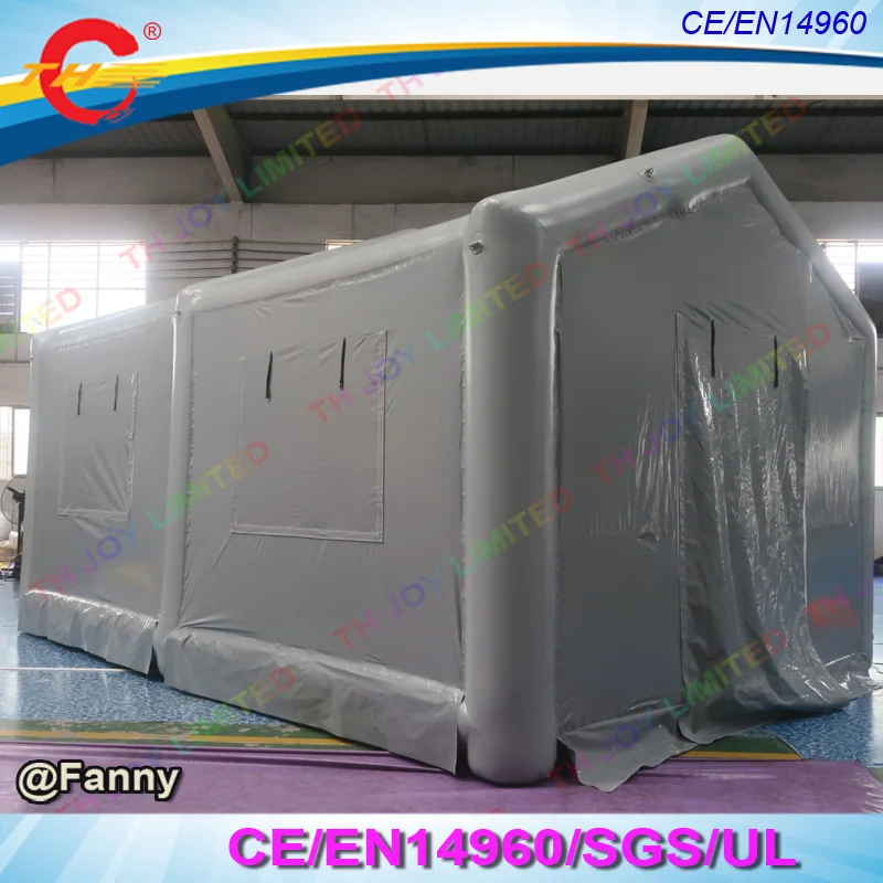 Portable Airtight gray Inflatable Emergency Tent Inflatable Medical First Aid Tent