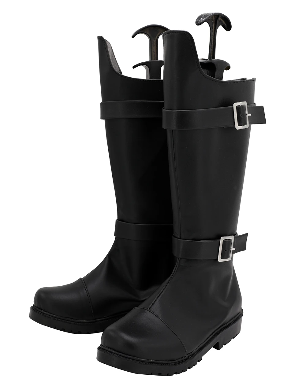 Bottes de Cosplay en cuir noir, sur mesure, Uta no Prince sama 4 Natsuki Shinomiya