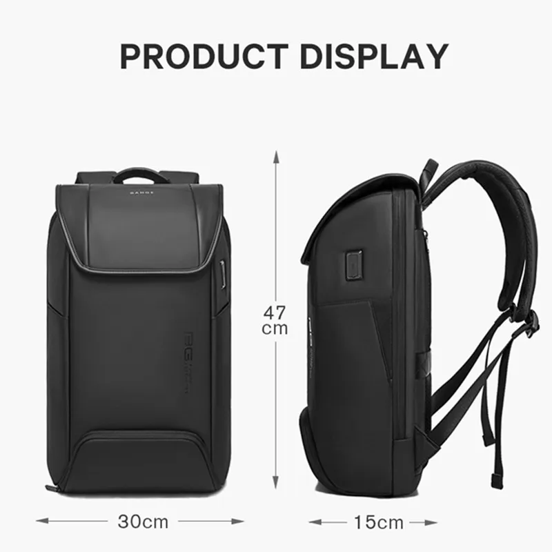 BANGE Fashion Multifunctional USB Laptop Backpack Hiking Business Backpacks Men\'s Travel Bag Waterproof Backpack Male Mochila