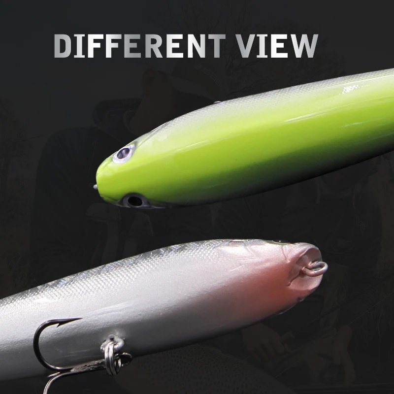 Wondershot D13 Pencil Fishing Lures Topwater 75mm 8.5g Lure Tuna Sea Bass Perch Sea Hard Jerk Baits Lifeliked Action Hard Bait