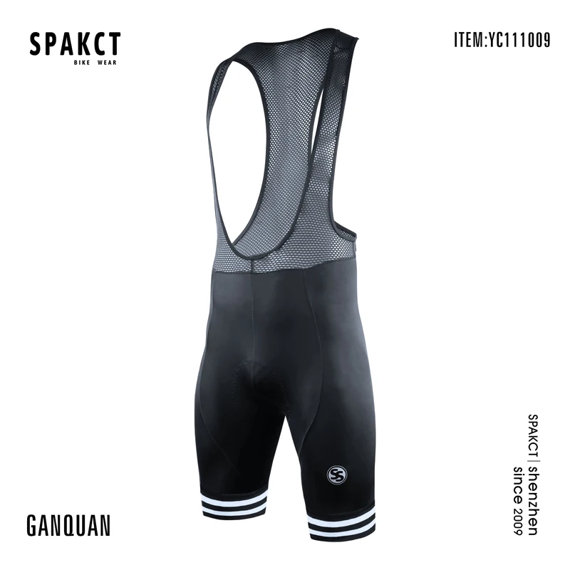 Spakct 2020 Cycling Bib Shorts Men Women Bicycle Bibs Tights Padded Pants Cycling Jersey Clothing Summer Spring Automn