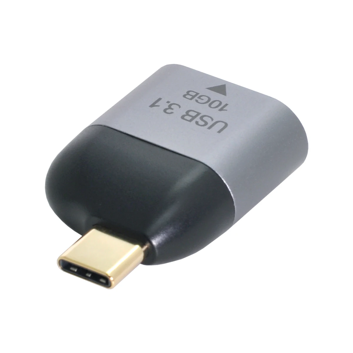 CY USB 3.1 Type C Male Host to USB3.0 Type A Female OTG Data 10Gbps Adapter for Laptop & Phone