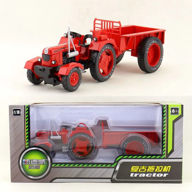 1:18 alloy retro farm tractor model,high simulation tractor truck toys,exquisite children's gifts,hot-selling wholesale