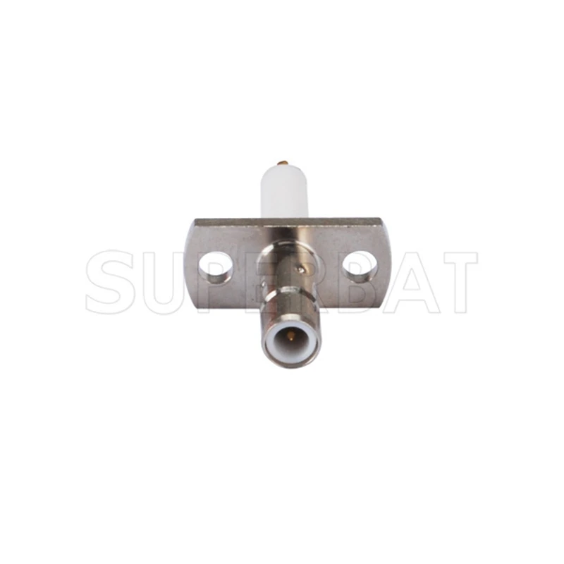 Superbat 10Pcs Smb 2 Gat Panel Mount Vrouwelijke Met Lange Diëlektrische En Soldeer Bericht Rf Coaxiale Connector