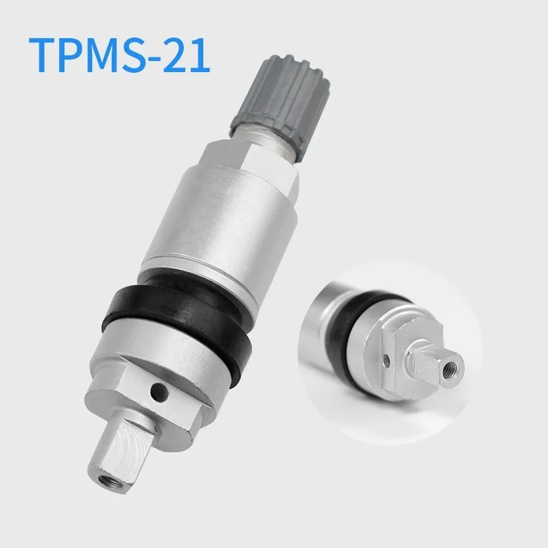TPMS-21 zawory do opon samochód ze stopu aluminium trzpienia zaworu opony zestaw czujników czujnik ciśnienia w oponach zawory