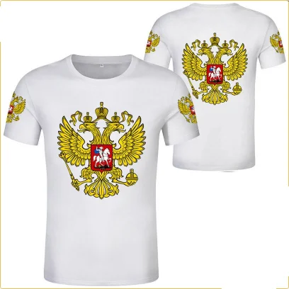 Russian T-shirt name number Tha T-shirt text logo Clothing printing Diy Free custom Thai T-shirt Respirant 3D 4XL 5XL Large size