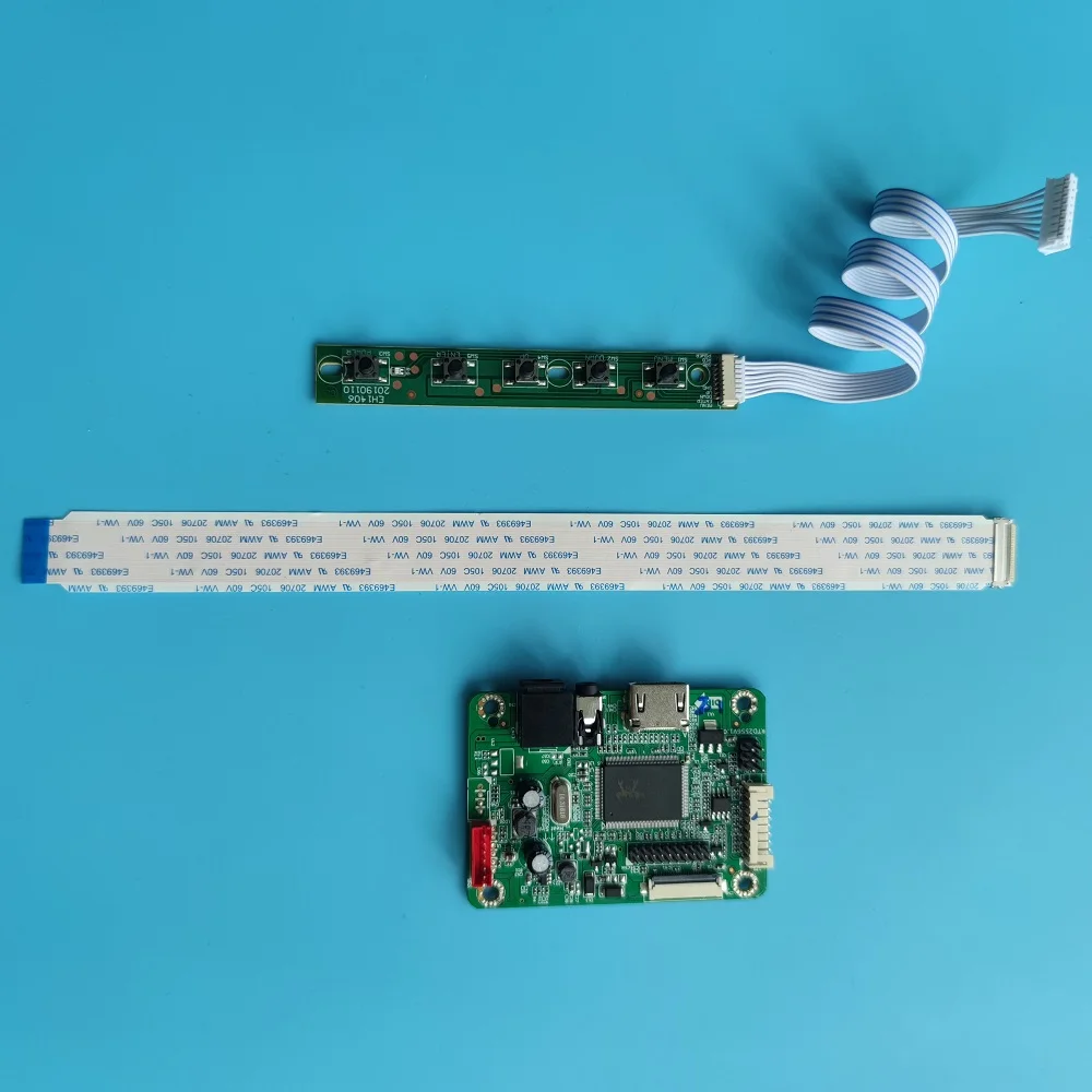 

2019 HDMI-совместимый ЖК-дисплей со светодиодной подсветкой EDP, мини-дисплей платы контроллера для B140XTN02.B 1366X768, панельный кабель