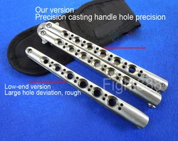 WIND Butterfly bm Knife CNC whole BM Butterfly handle BM40 BM41BM42 BM42S BM43 BM46 BM47 BM49 balisong tool