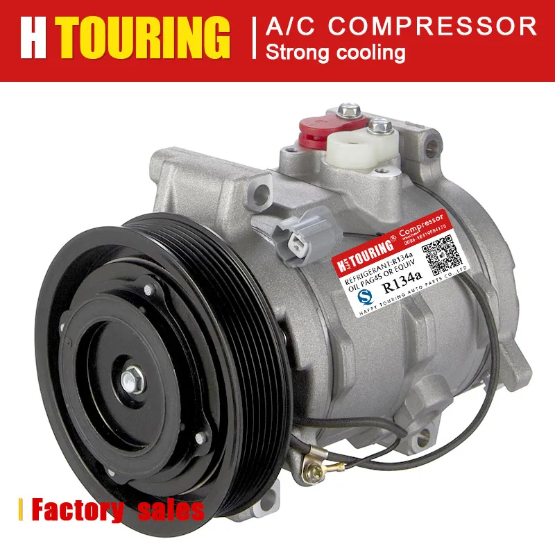 For 2003-2007 Honda Accord 2.4L air conditioning compressor 10S17C 38810RAAA01 38810RBA006 38800RAAA01