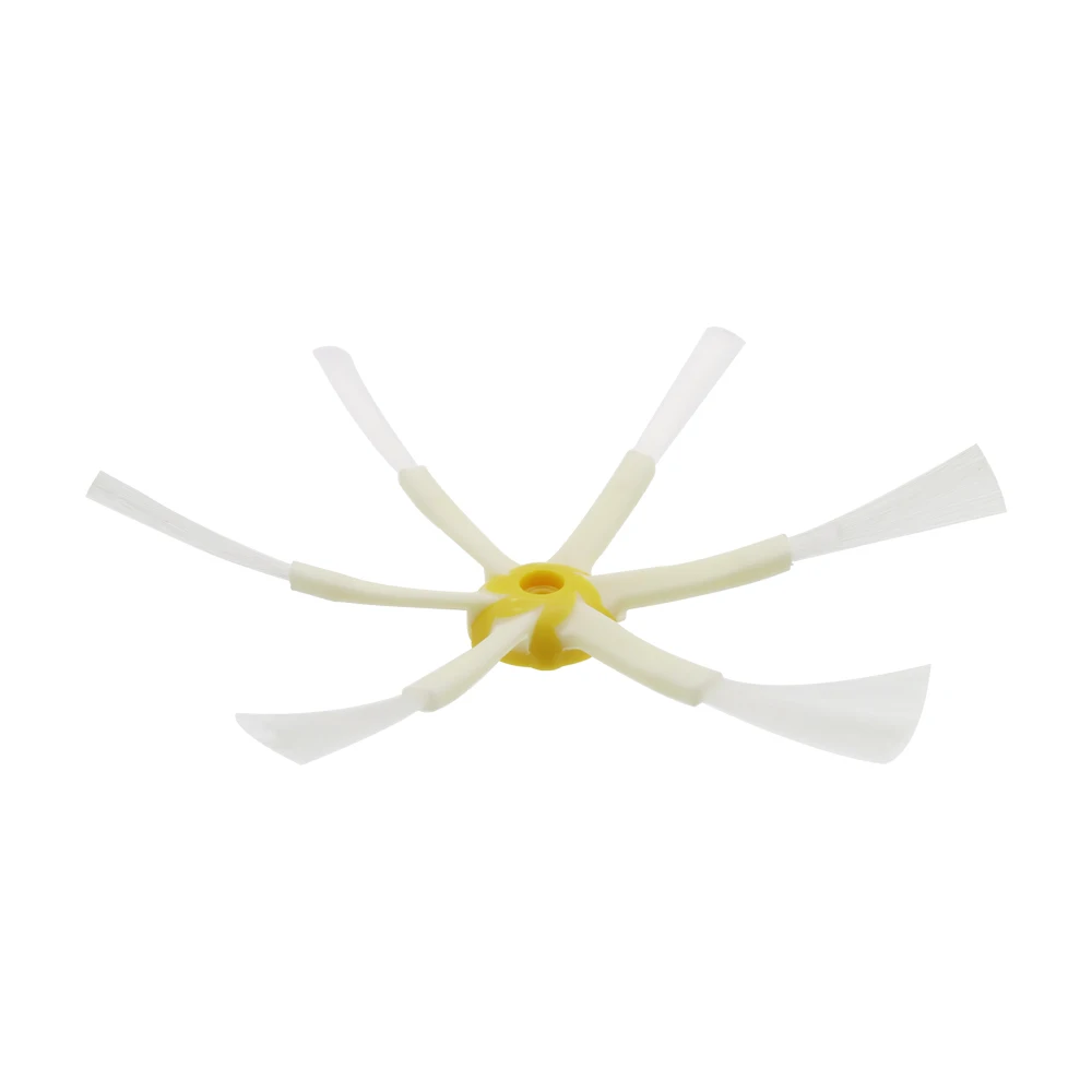 10 X แปรงด้านข้าง6ชิ้นสำหรับ IRobot Roomba 500 600 700 Series 560 630 650 550 760 770 780อะไหล่เครื่องดูดฝุ่น