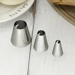 Piping Nozzles For Cakes Decorating Pastry Cream Icing Piping Tips Kitchen Baking Tools For Creating Peach Shape