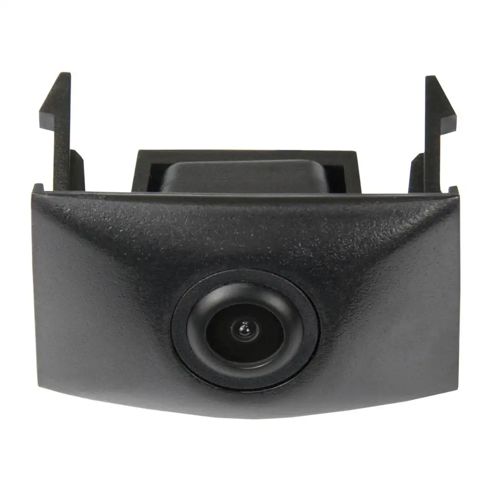 HD Universal Car Front View Camera in Waterproof Case Flush Mounted into Car Badge for Audi Q7 2012-2013